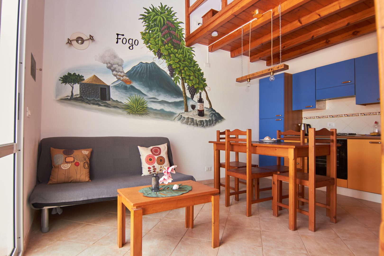 Fogo – very nice maisonette penthouse with extra bedroom